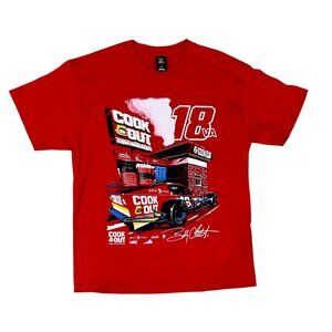Cook Out Racing Red Bobby Chaffee 18 VA Car Vintage Graphic T-Shirt, Men's Large